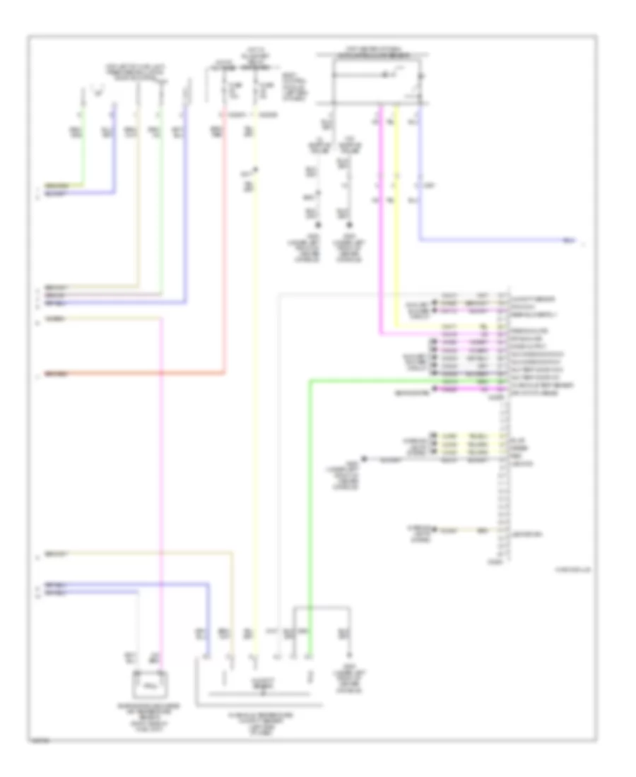 Электросхема кондиционера (2 из 4) для Ford Explorer 2014