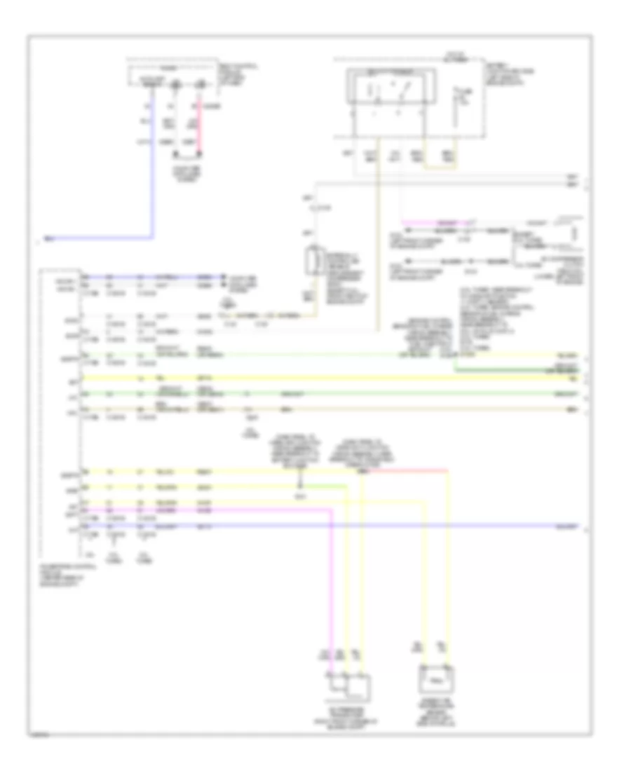 Электросхема кондиционера (3 из 4) для Ford Explorer 2014