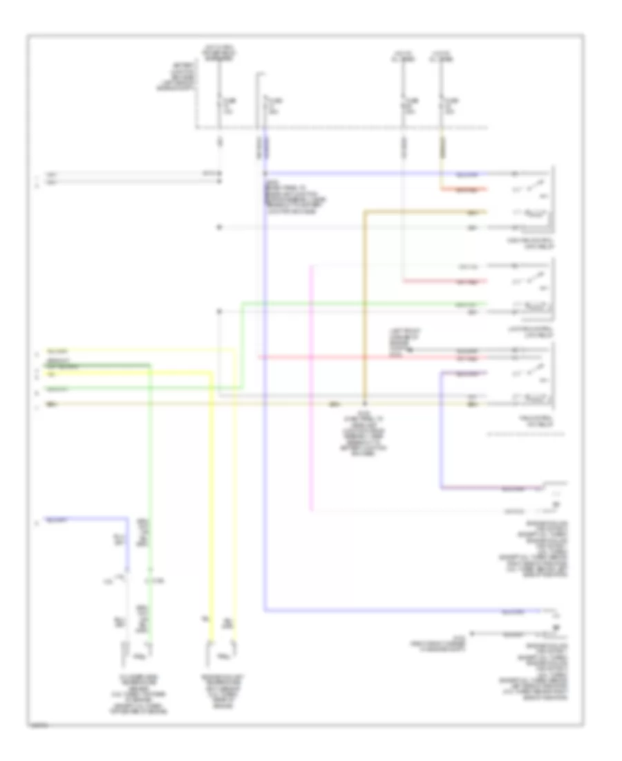 Электросхема кондиционера (4 из 4) для Ford Explorer 2014