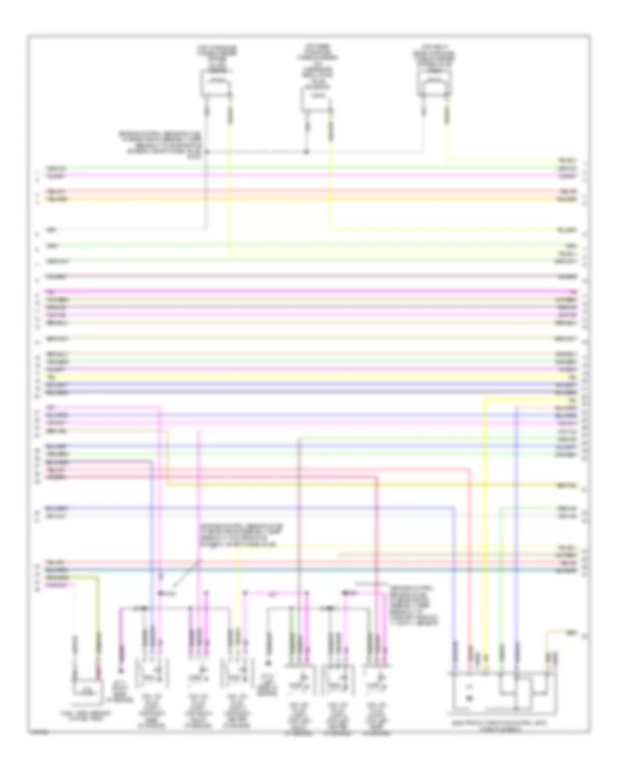 3.5L турбо, Электросхема системы управления двигателем (6 из 7) для Ford Explorer Limited 2014