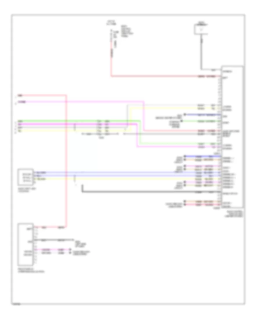 Radio Wiring Diagram, withSony & without HMI (3 из 3) для Ford F-150 Platinum 2013