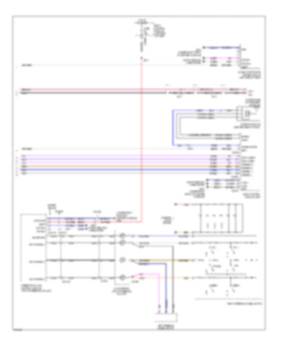СИНХРОНИЗИРУЮЩАЯ Электросхема магнитолы, С СИНХРОНИЗИРУЮЩИЙ ГЕНЕРАЛ 1 (2 из 2) для Ford Explorer XLT 2014