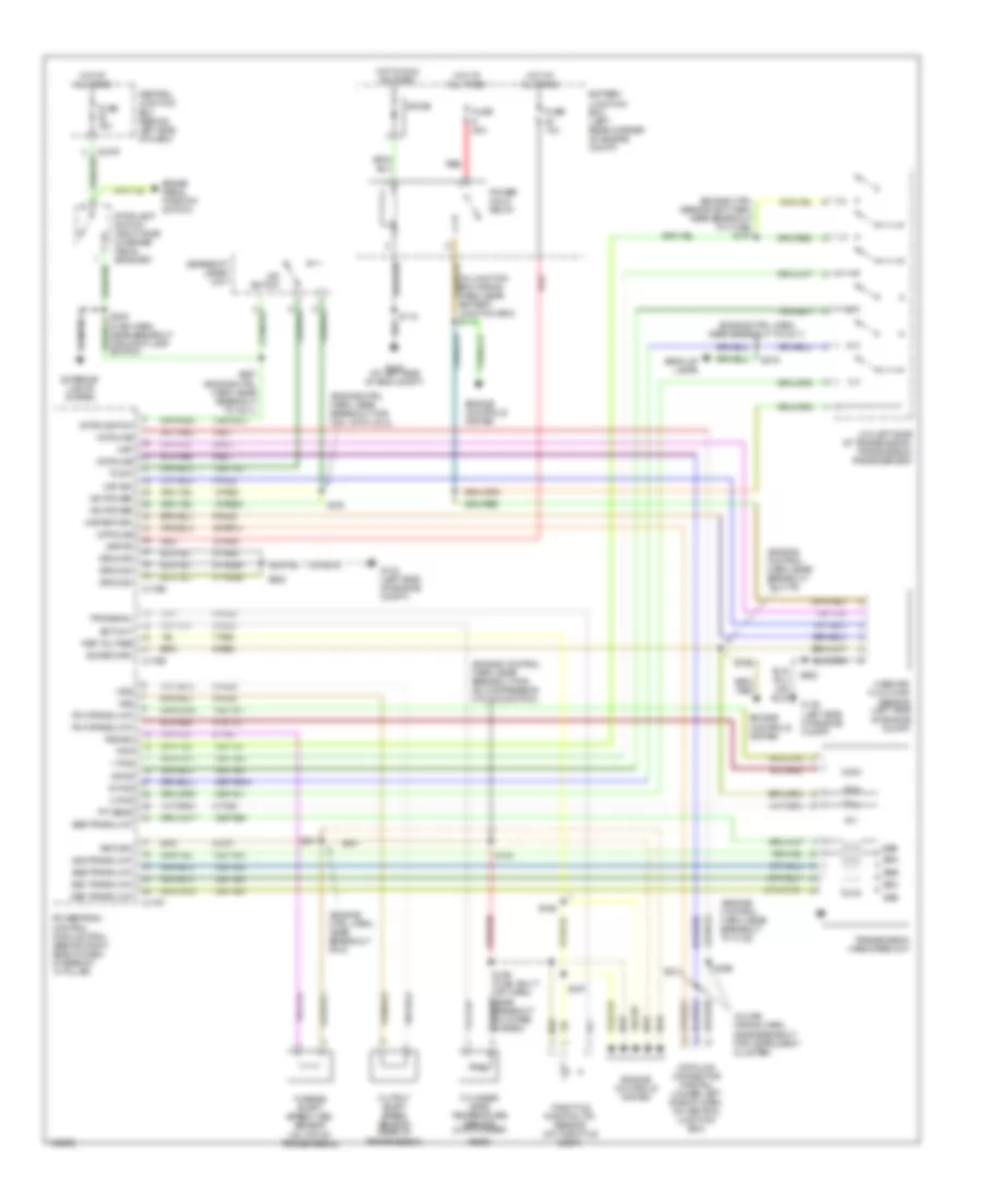 Все схемы для электропроводки Ford Focus SVT 2004 Wiring diagrams for