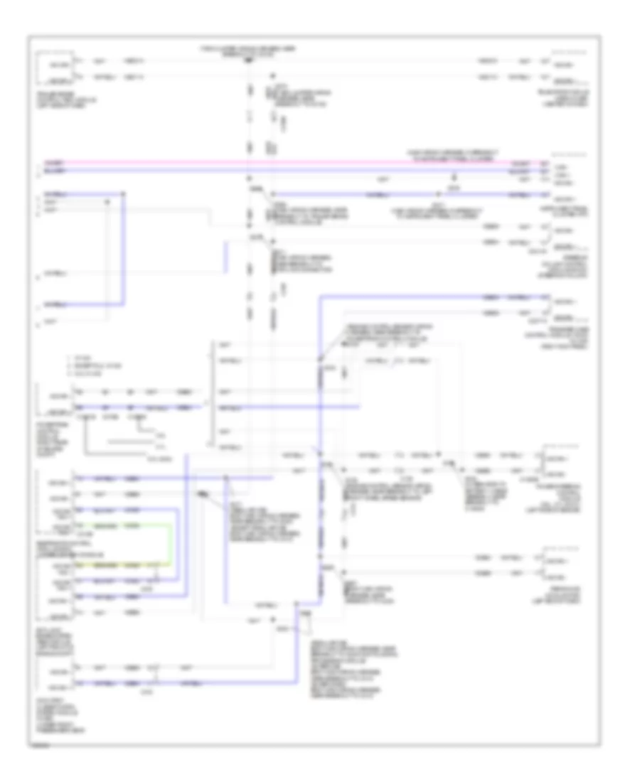 Электросхема линии передачи данных CAN (2 из 2) для Ford F-150 XLT 2013