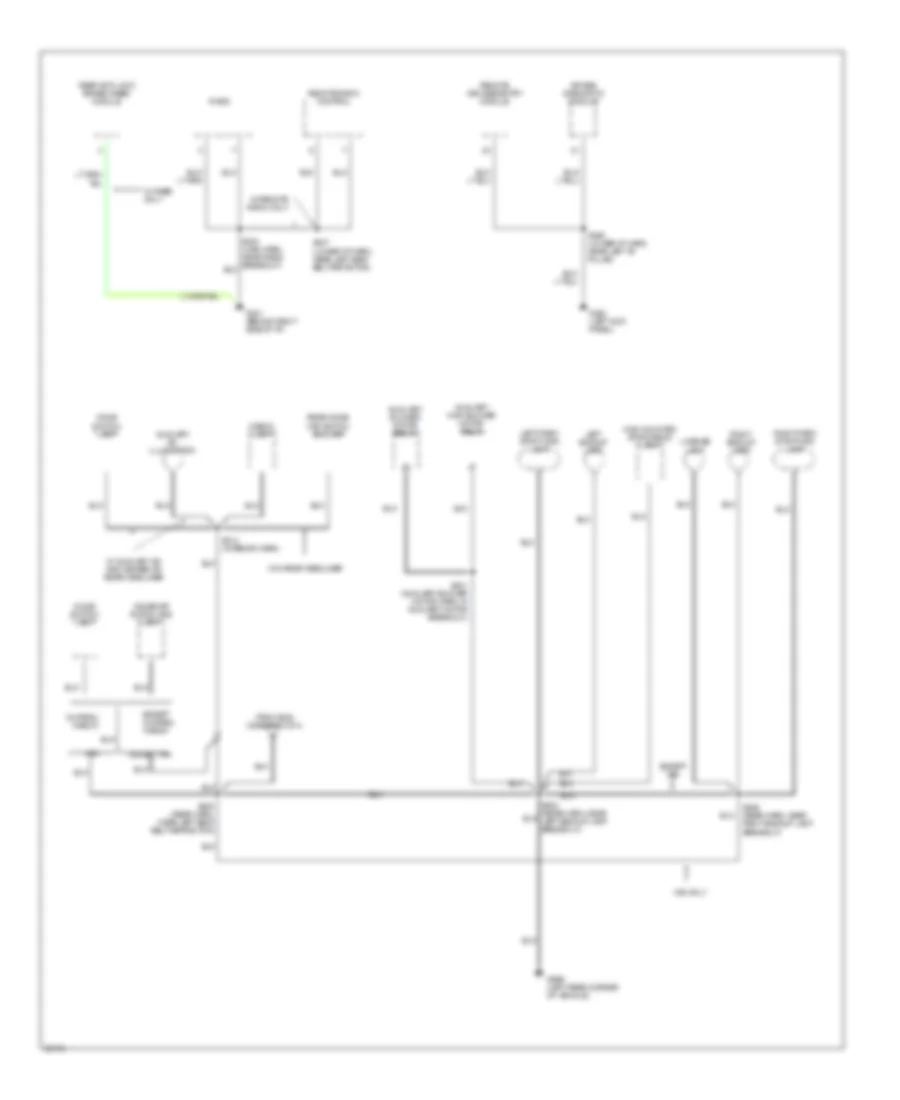 Электросхема подключение массы заземления (4 из 4) для Ford RV Cutaway E350 1997