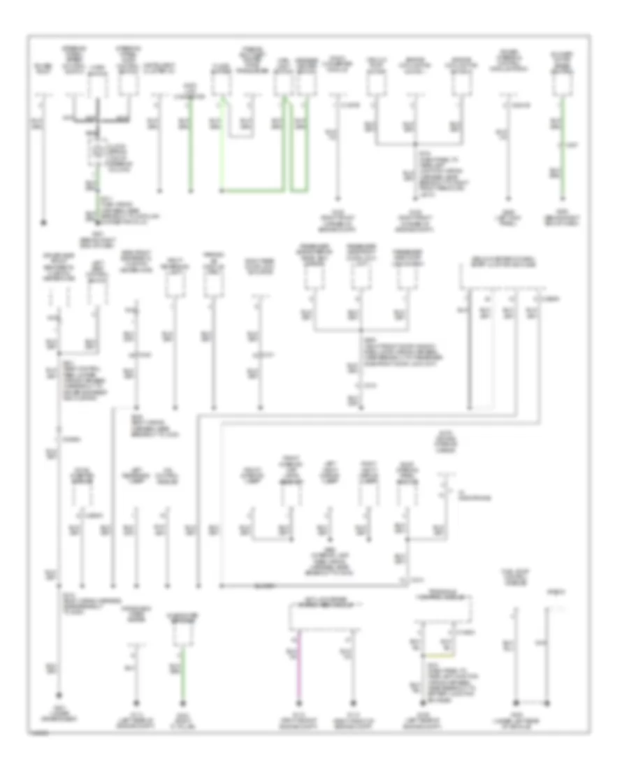 Электросхема подключение массы заземления, гибрид (2 из 3) для Ford Escape Limited 2012