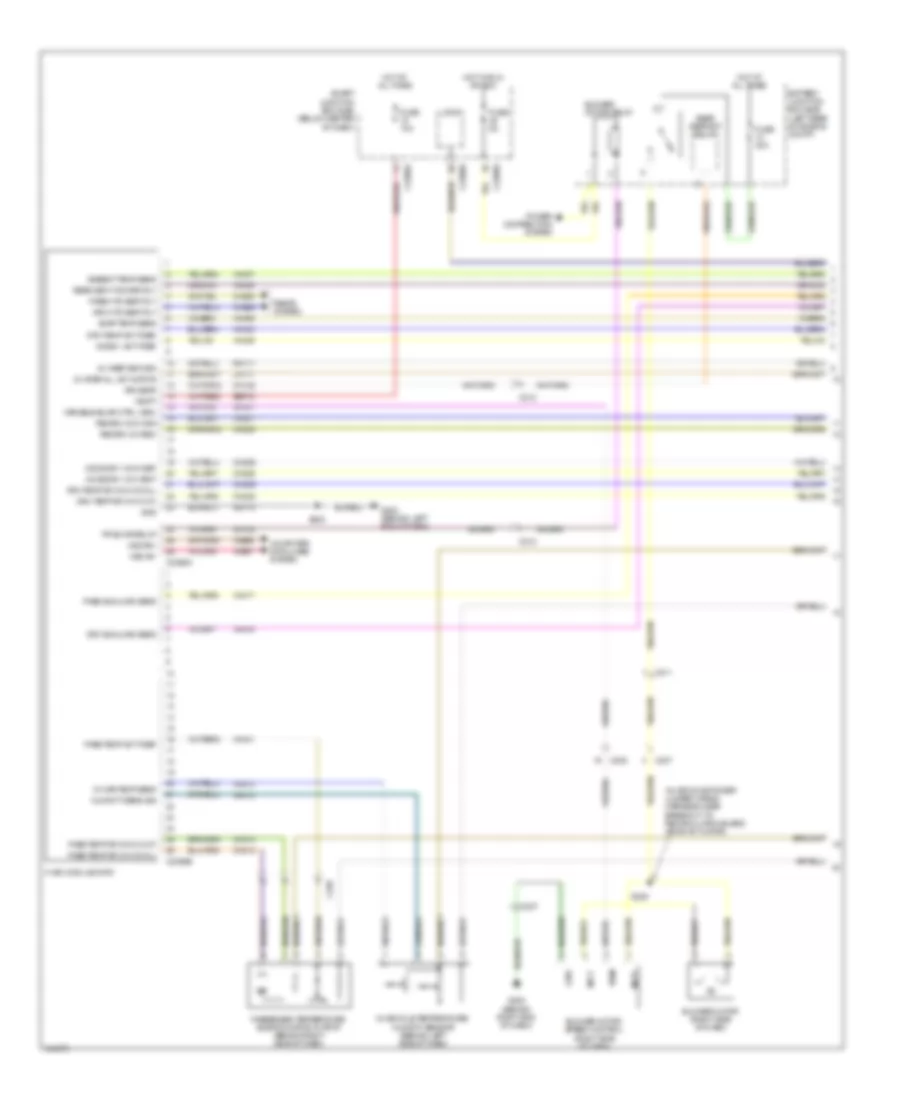 Электросхема кондиционера, Гибрид (1 из 4) для Ford Escape XLS 2012