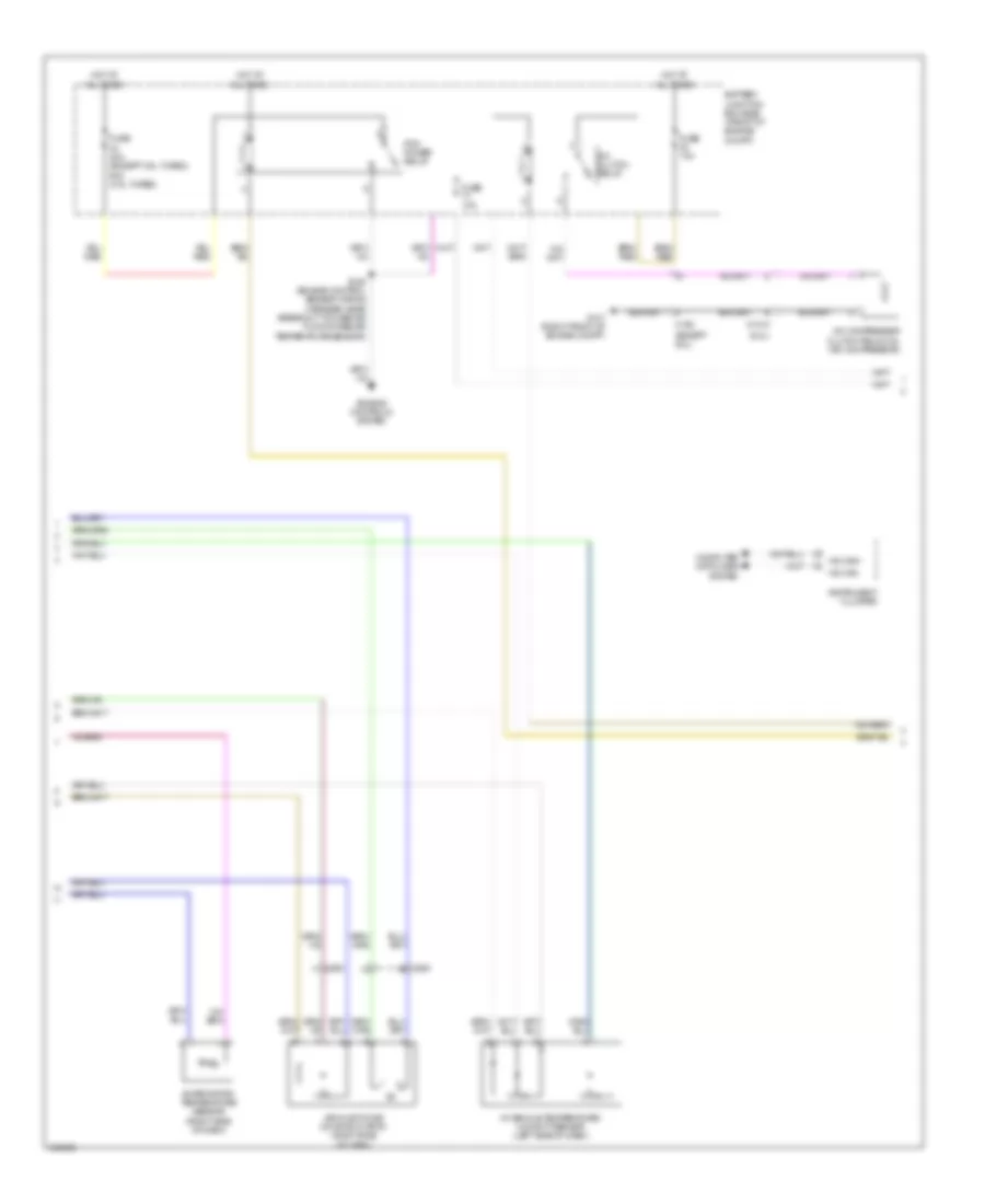 Электросхема кондиционера с ручный управлением, стандартная комплектация (2 из 3) для Ford F-150 Limited 2014