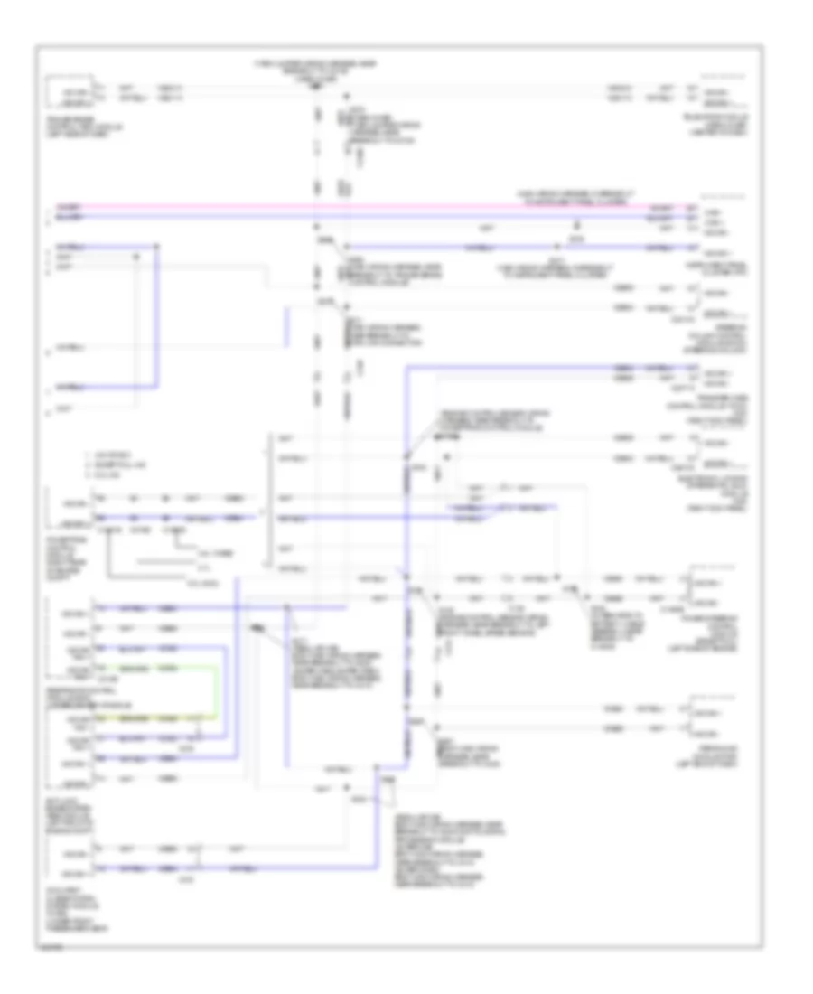 Электросхема линии передачи данных CAN (2 из 2) для Ford F-150 Limited 2014