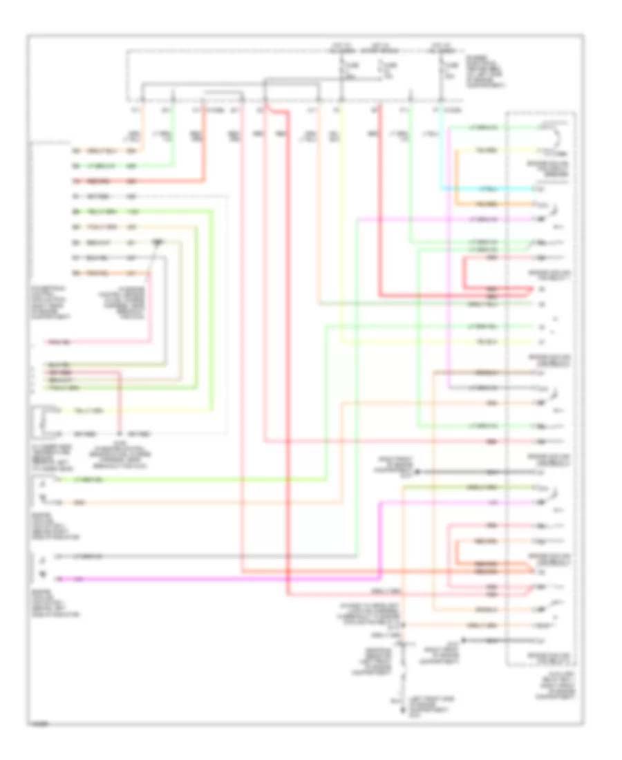 Manual AC Wiring Diagram (2 of 2) for Ford Freestar 2004