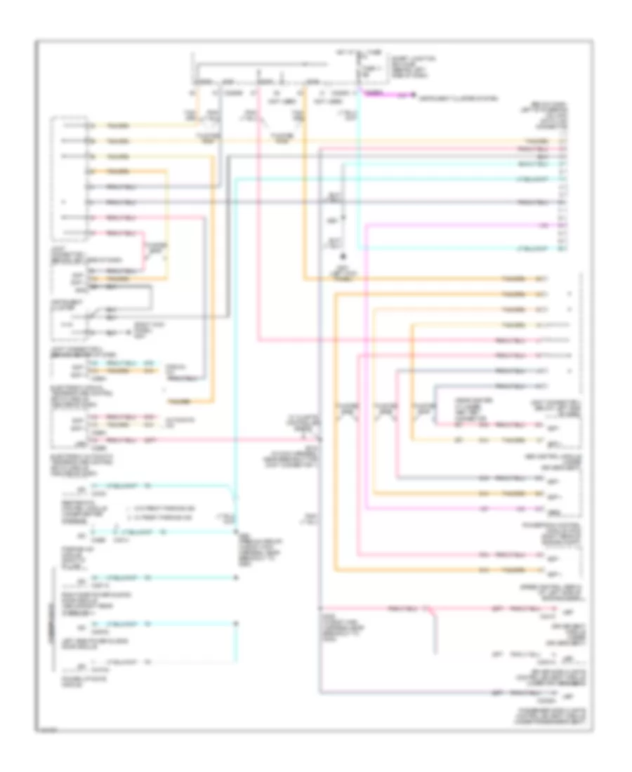 Computer Data Lines Wiring Diagram for Ford Freestar 2004