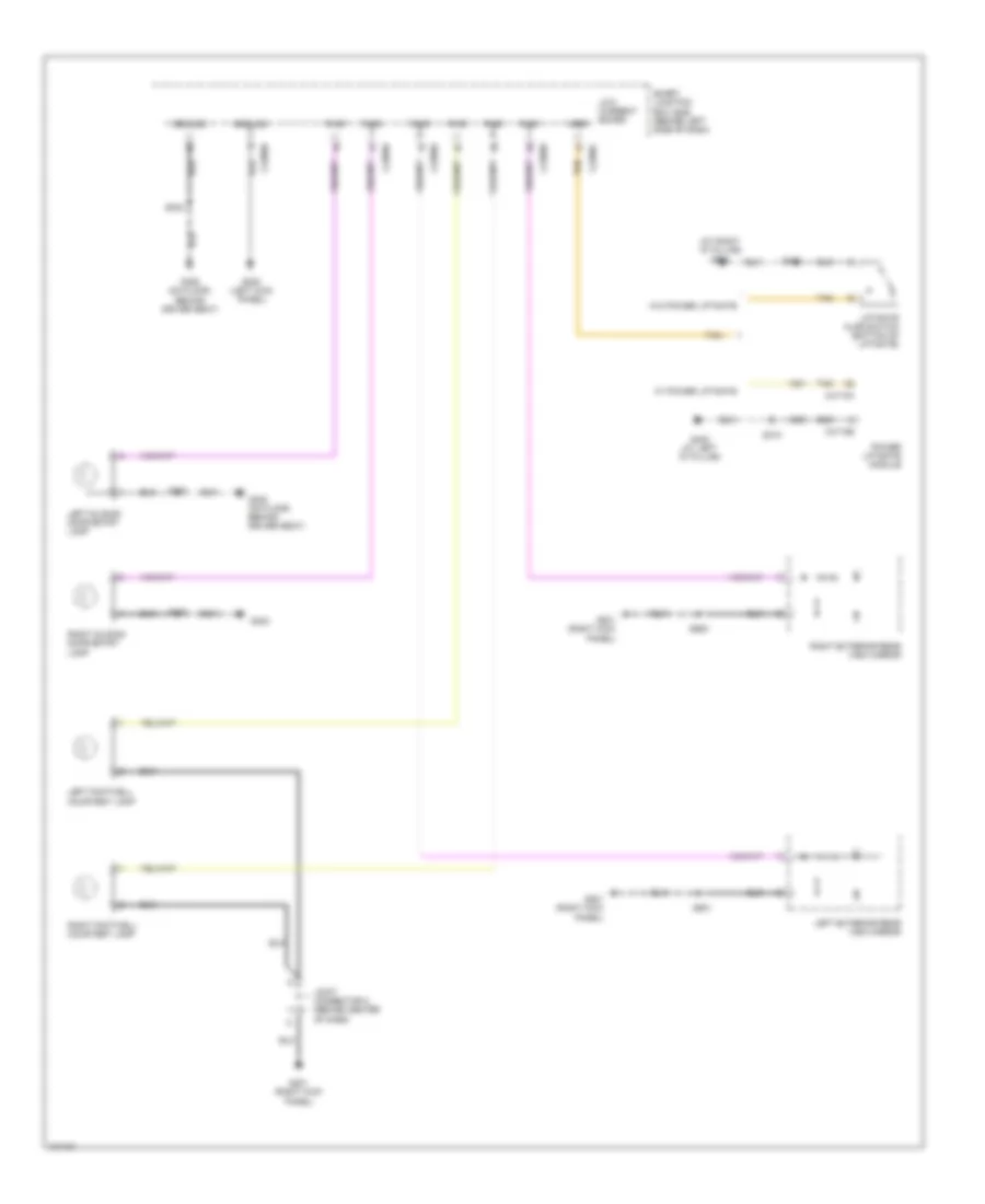 Courtesy Lamps Wiring Diagram 2 of 2 for Ford Freestar 2004