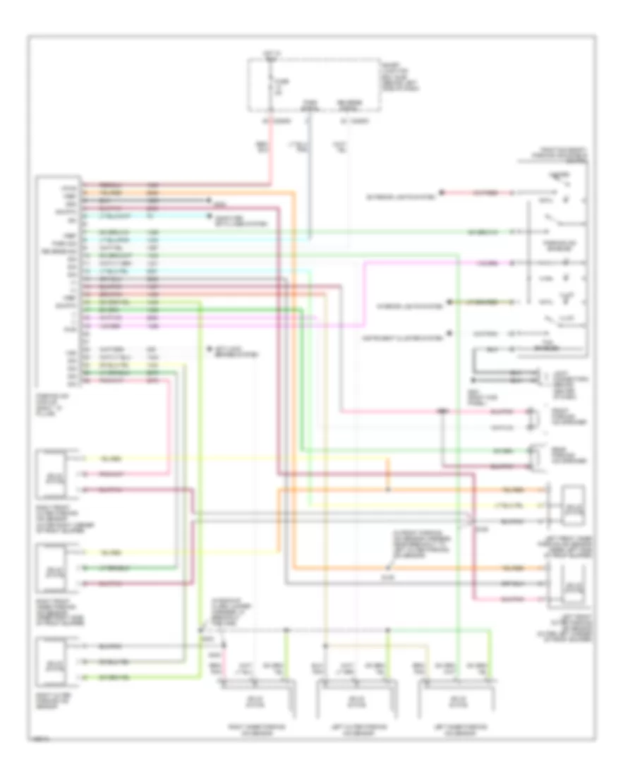 Parking Assistant Wiring Diagram with Front Parking Aid Wiring Diagram for Ford Freestar 2004