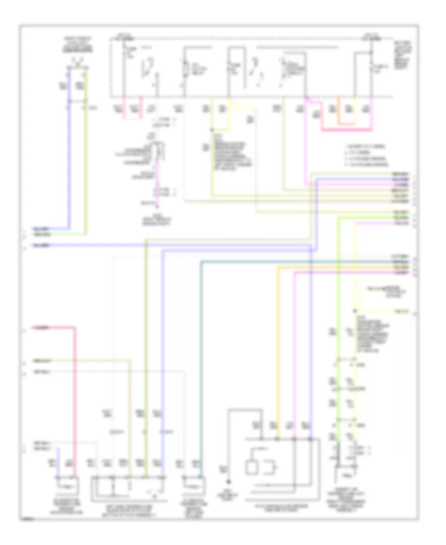 Automatic AC Wiring Diagram (2 of 3) for Ford F-350 Super Duty Lariat 2013