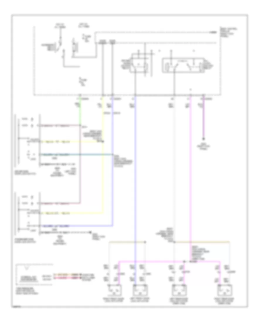 Forced Entry Wiring Diagram 1 of 2 for Ford F 350 Super Duty Lariat 2013