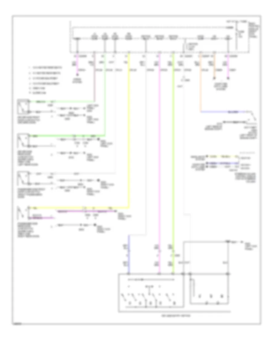 Forced Entry Wiring Diagram (2 of 2) for Ford F-350 Super Duty Lariat 2013