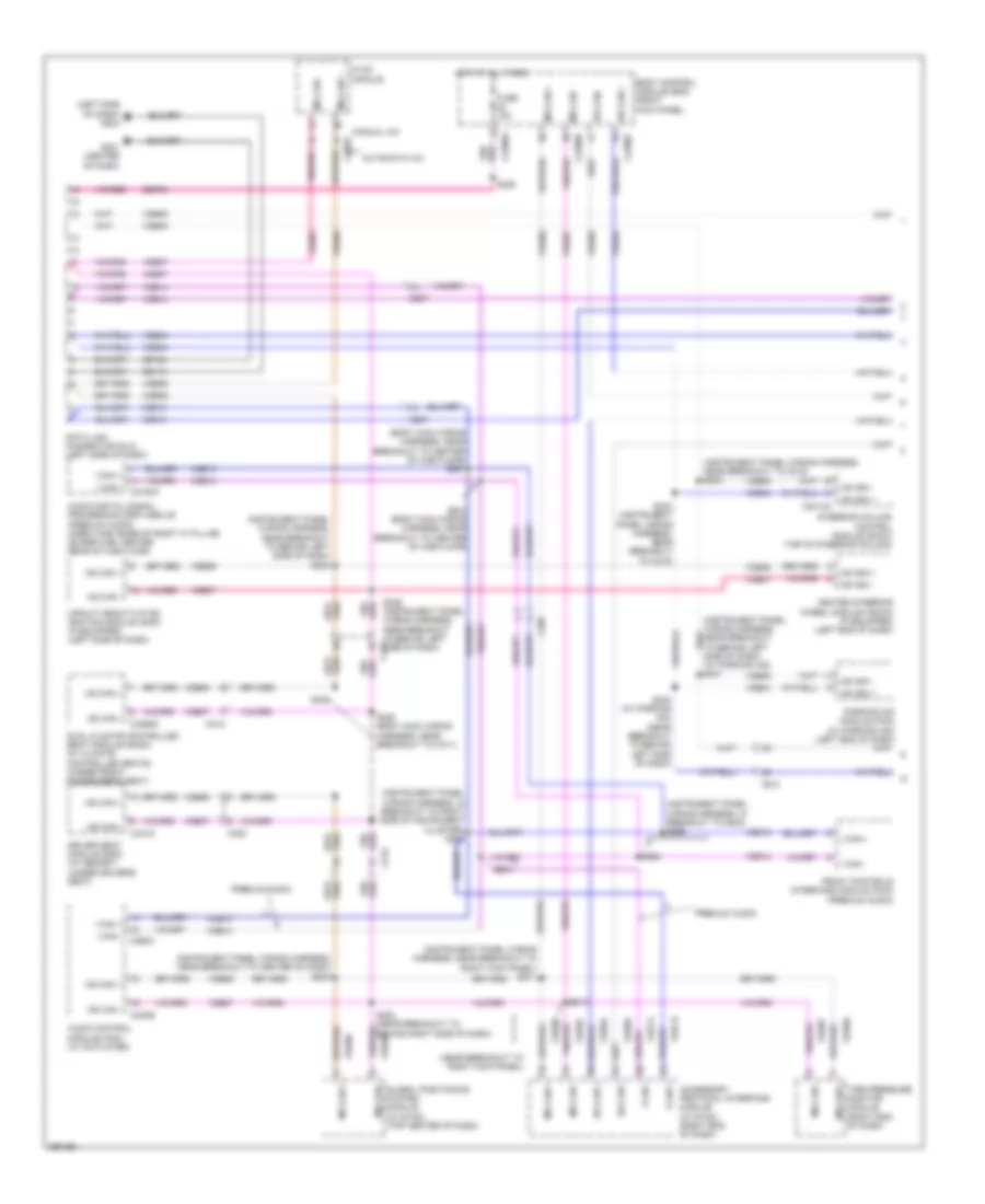 Computer Data Lines Wiring Diagram 1 of 2 for Ford F 350 Super Duty Lariat 2013