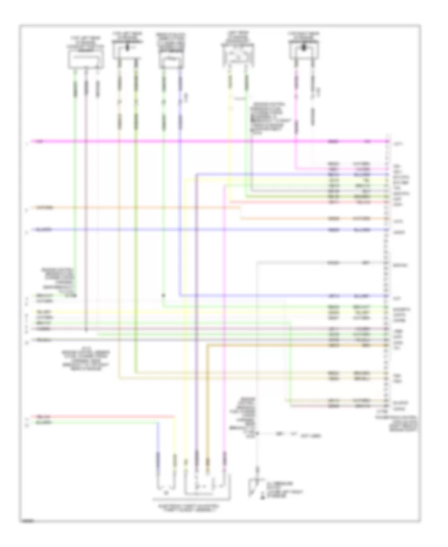 6.2L Flex Fuel, Engine Performance Wiring Diagram (6 of 6) for Ford F-350 Super Duty Lariat 2013