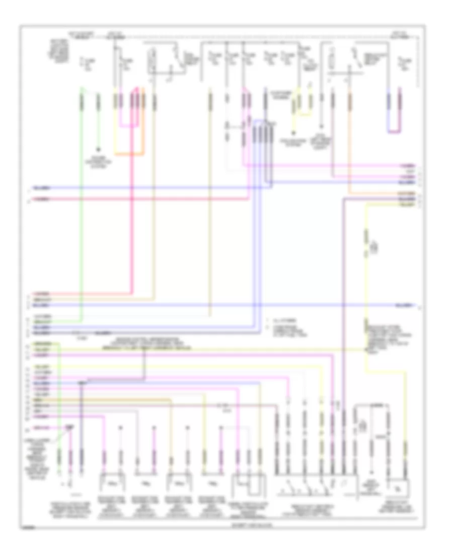 6.7L Turbo Diesel, Engine Performance Wiring Diagram (4 of 7) for Ford F-350 Super Duty Lariat 2013