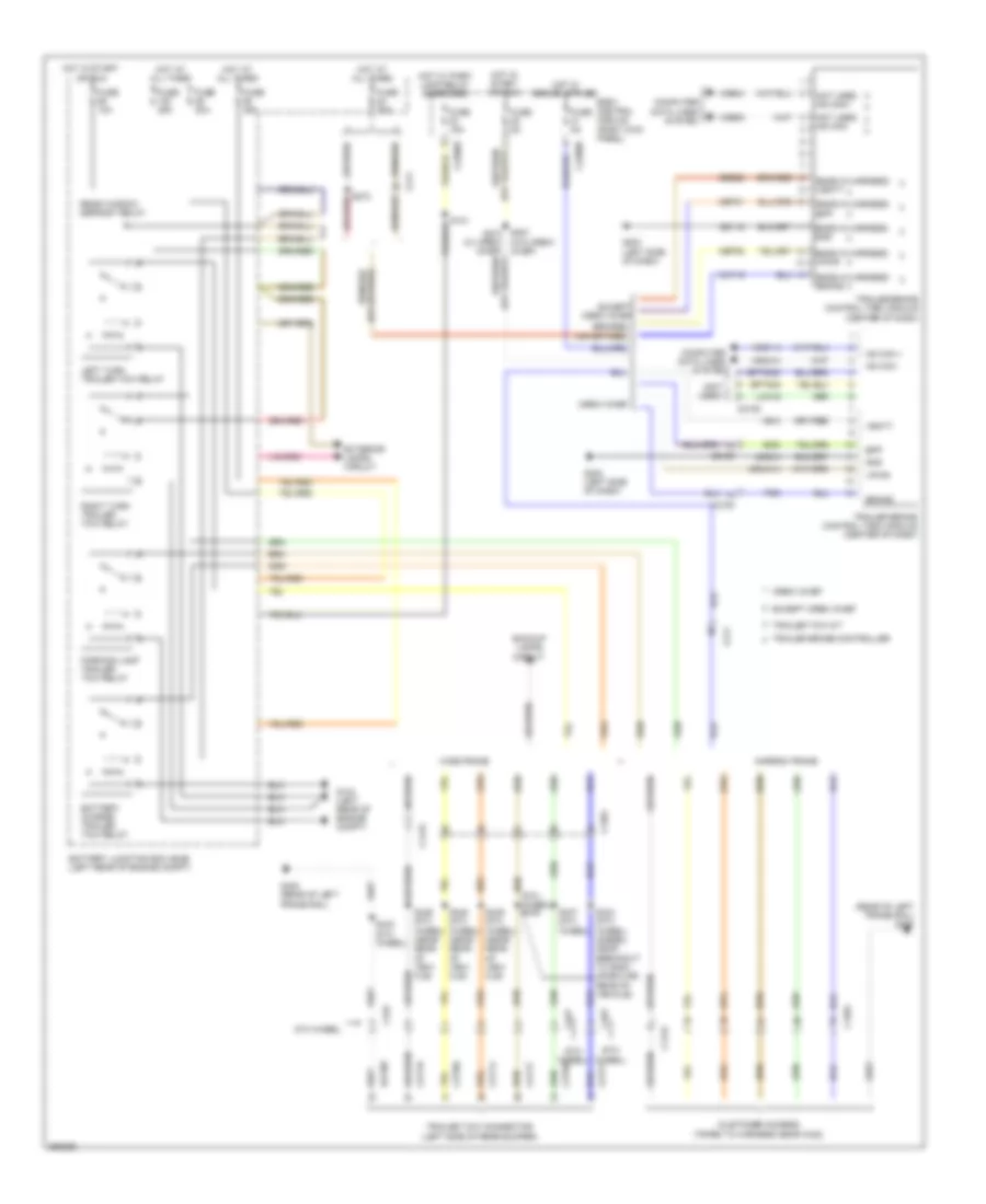 Trailer Tow Wiring Diagram for Ford F-350 Super Duty Lariat 2013