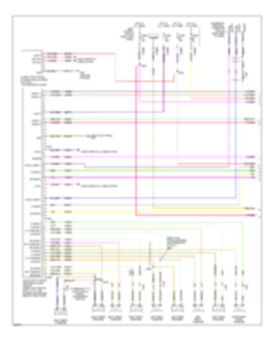Navigation Wiring Diagram, with Sony (1 of 3) for Ford F-350 Super Duty Lariat 2013