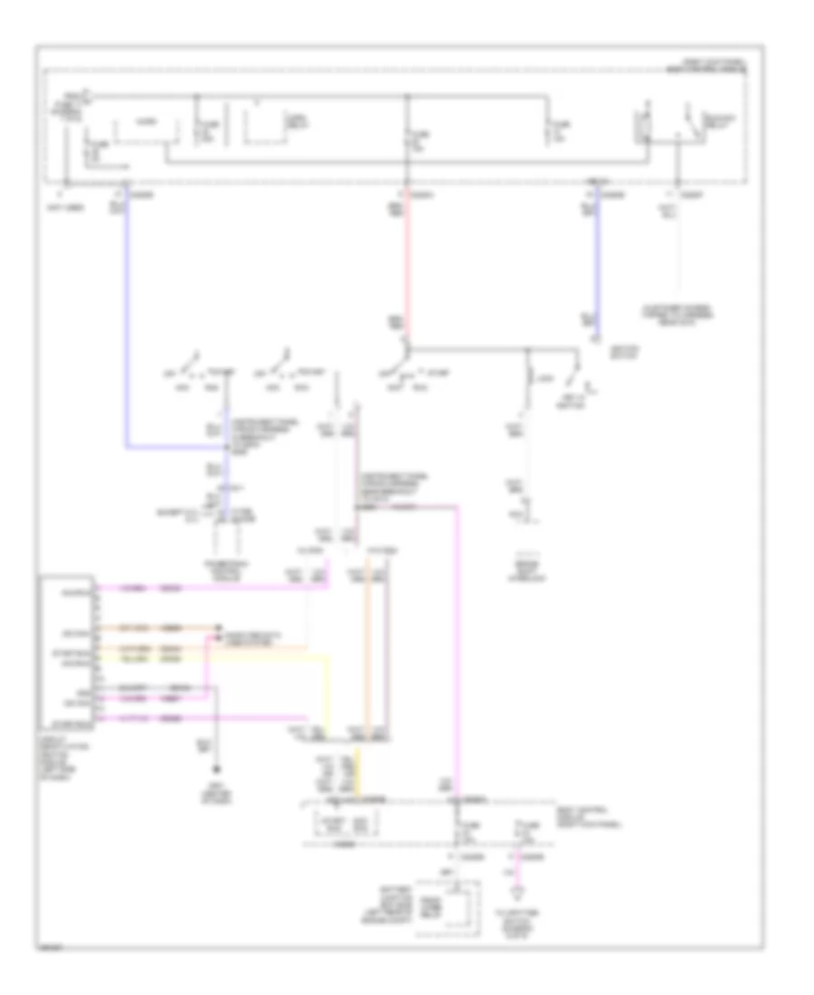 Power Distribution Wiring Diagram (8 of 9) for Ford F-350 Super Duty Lariat 2013