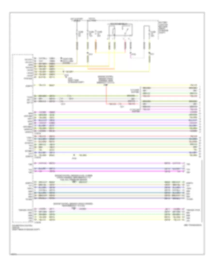 3.5L Turbo, AT Wiring Diagram (1 of 2) for Ford F-150 XL 2014