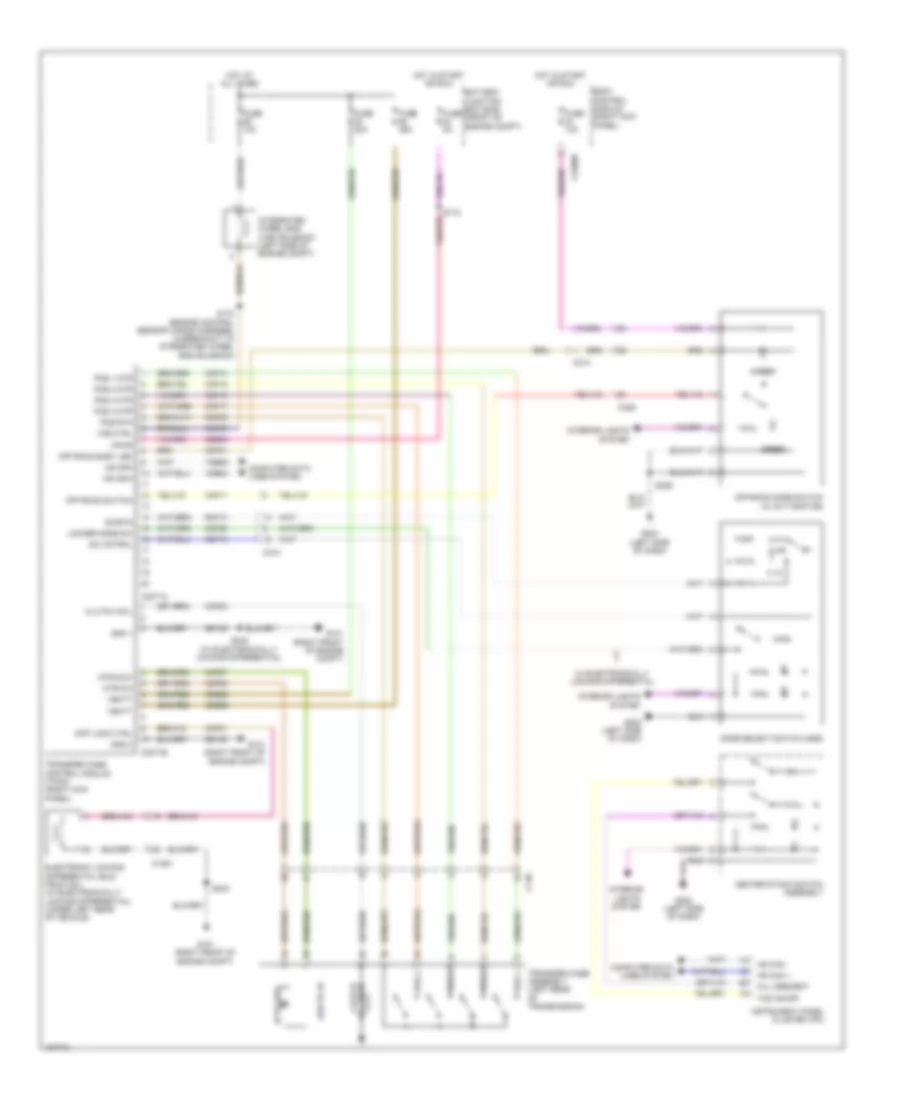 3.7L CNG, AWD Wiring Diagram for Ford F-150 XL 2014