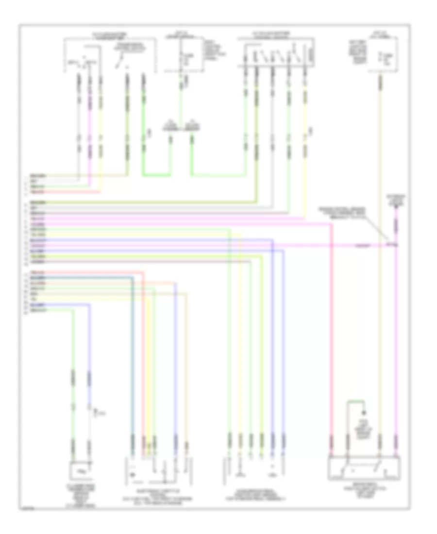 5.0L Flex Fuel, AT Wiring Diagram (2 of 2) for Ford F-150 XL 2014
