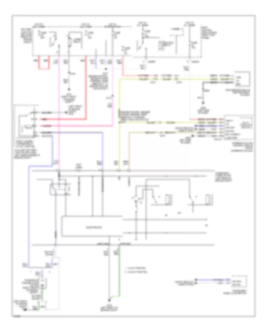 WiperWasher Wiring Diagram for Ford F-150 XL 2014
