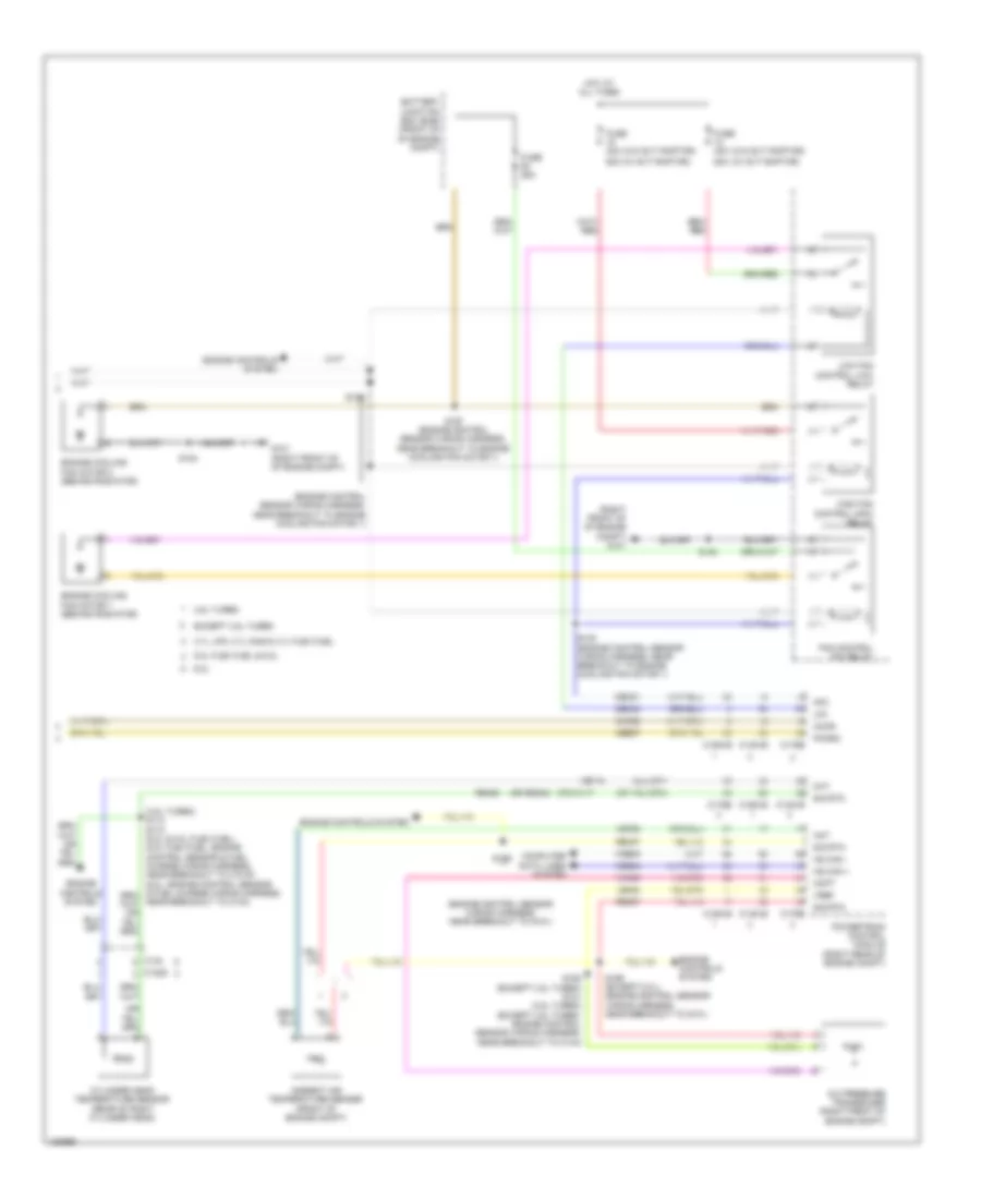 Manual AC Wiring Diagram, Base (3 of 3) for Ford F-150 XL 2014