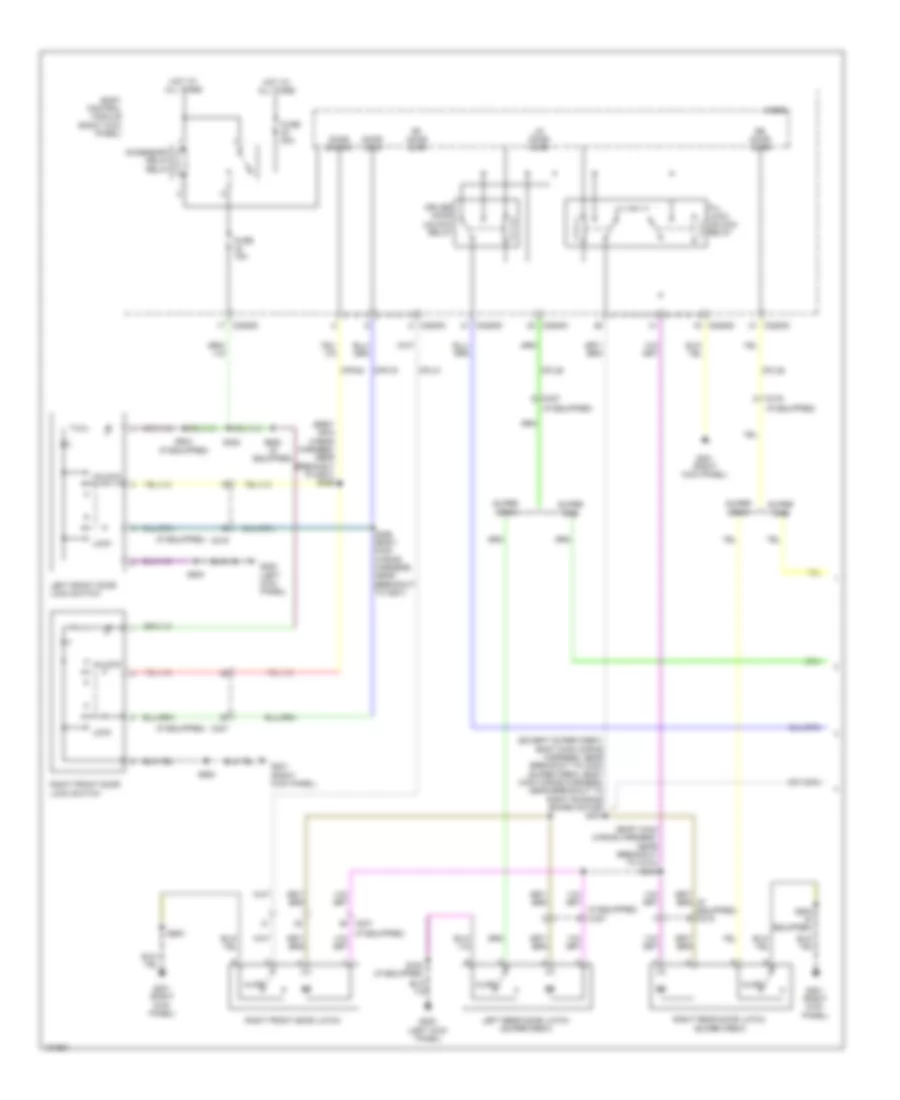 Forced Entry Wiring Diagram 1 of 2 for Ford F 150 XL 2014