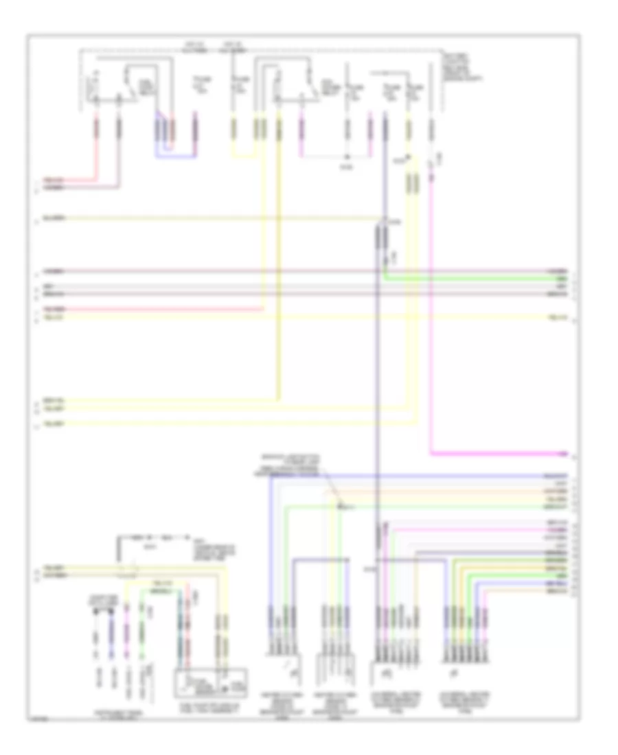 5.0L Flex Fuel, Engine Performance Wiring Diagram (3 of 6) for Ford F-150 XL 2014