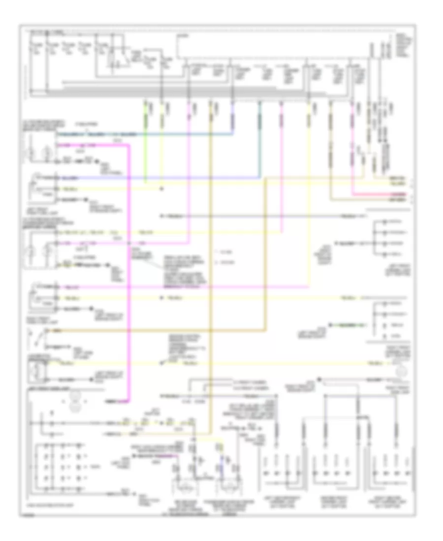 Exterior Lamps Wiring Diagram 1 of 2 for Ford F 150 XL 2014