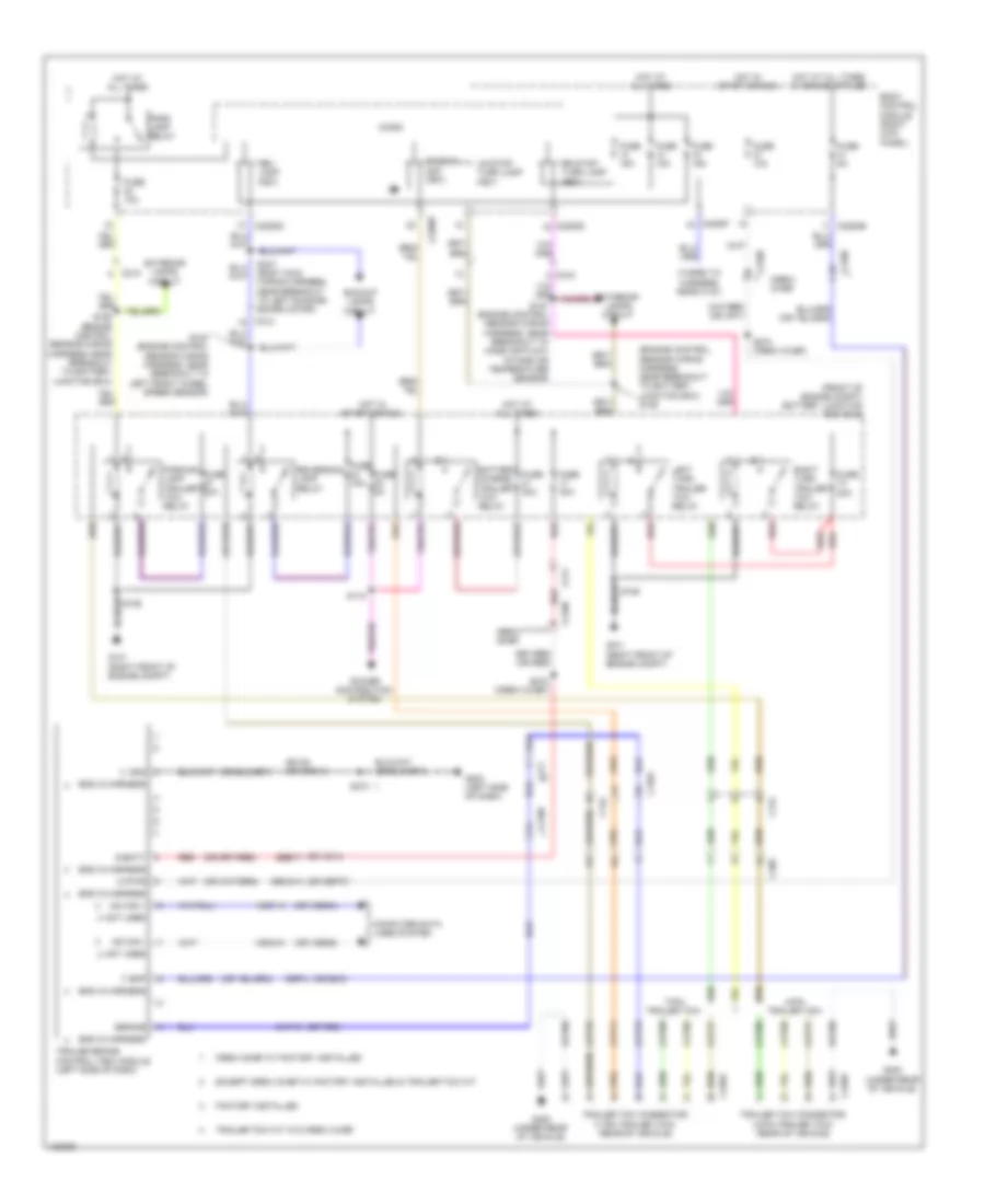 TrailerCamper Adapter Wiring Diagram for Ford F-150 XL 2014