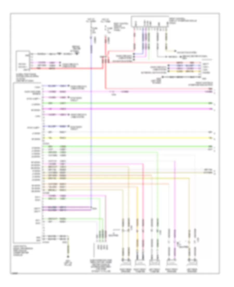 Navigation Wiring Diagram, with Sony (1 of 3) for Ford F-150 XL 2014