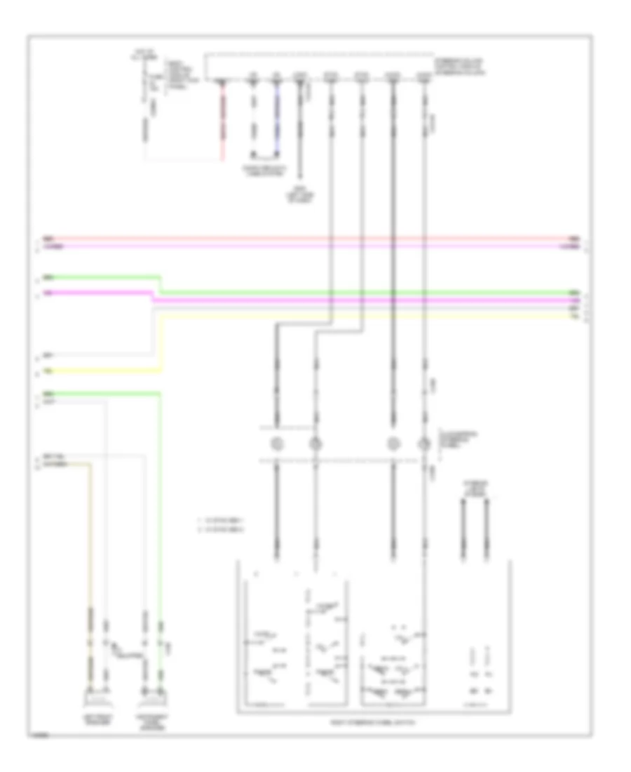 Navigation Wiring Diagram, with Sony (2 of 3) for Ford F-150 XL 2014