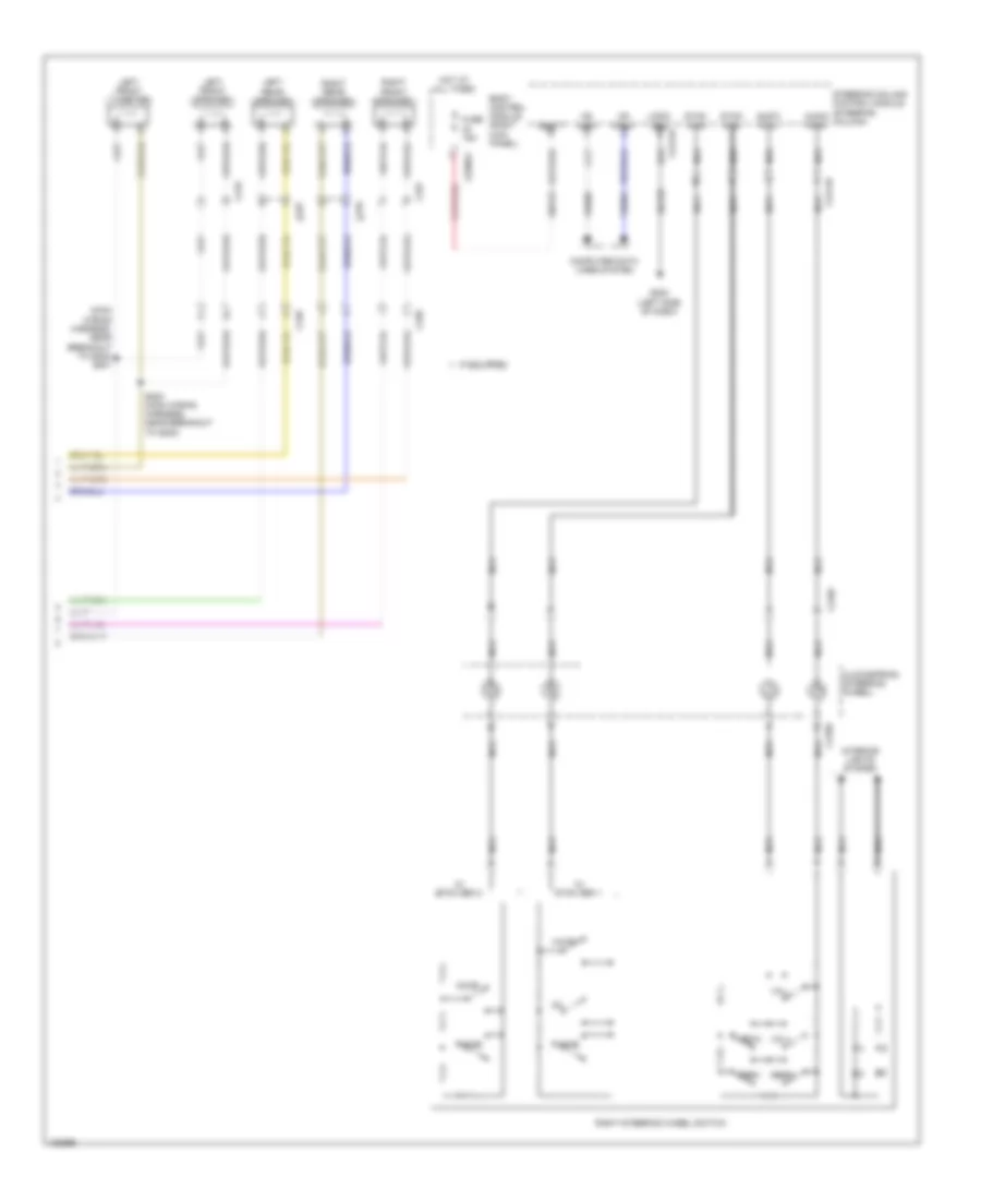 Navigation Wiring Diagram, without Sony (2 of 2) for Ford F-150 XL 2014