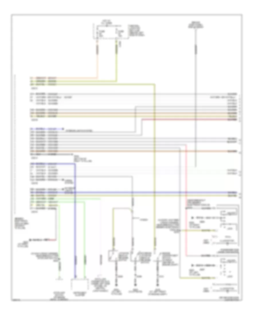 Forced Entry Wiring Diagram 1 of 2 for Ford Focus ZX5 S 2005
