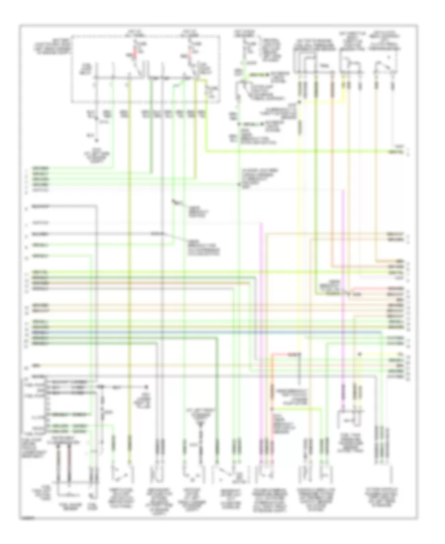 Engine Performance Wiring Diagram 2 of 4 for Ford Focus ZX5 S 2005
