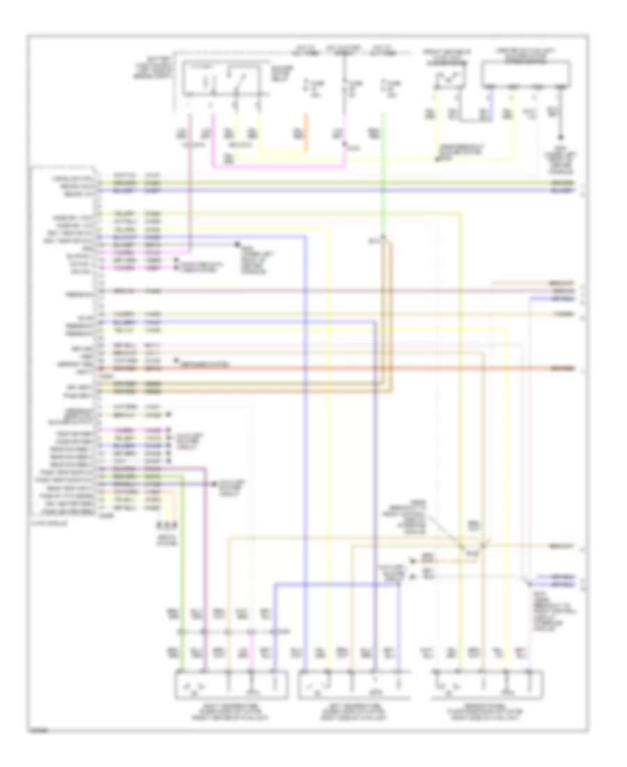 Automatic A C Wiring Diagram 1 of 3 for Ford Explorer XLT 2012