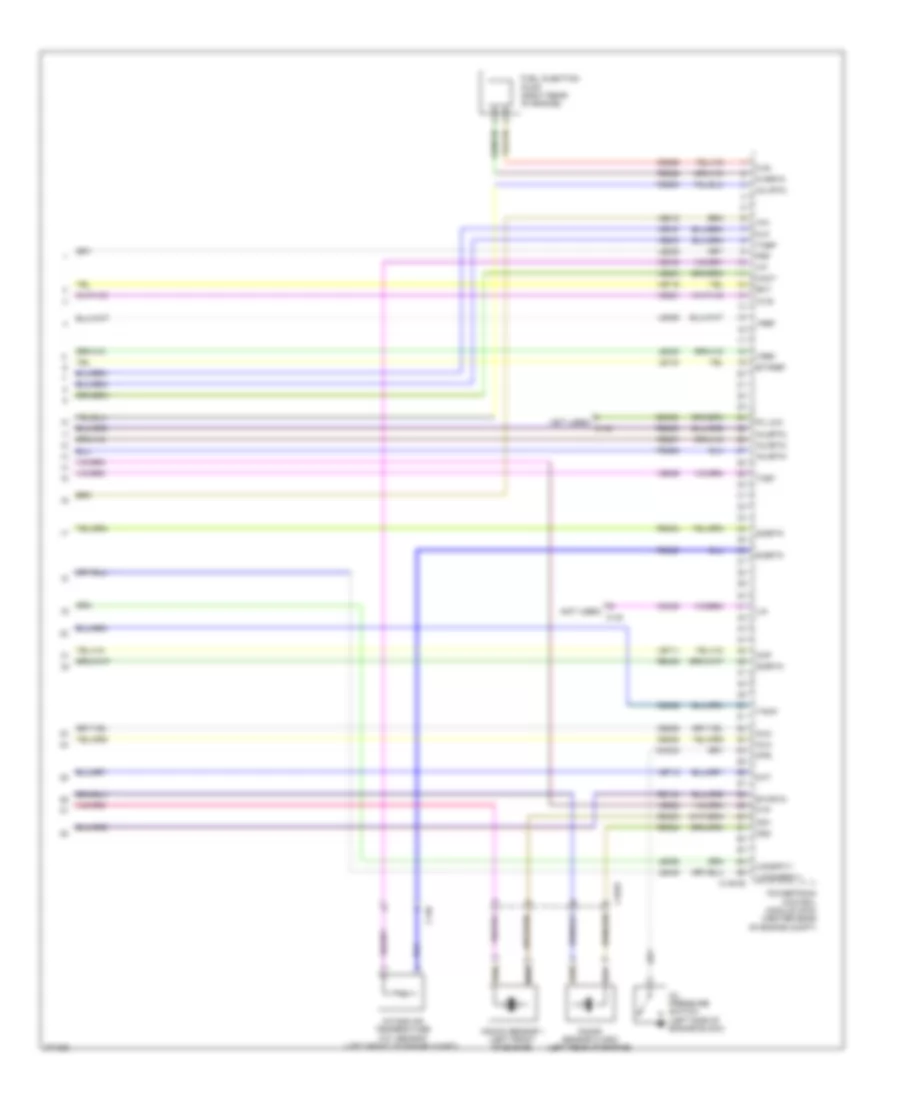 2.0L, Engine Performance Wiring Diagram (6 of 6) for Ford Explorer XLT 2012