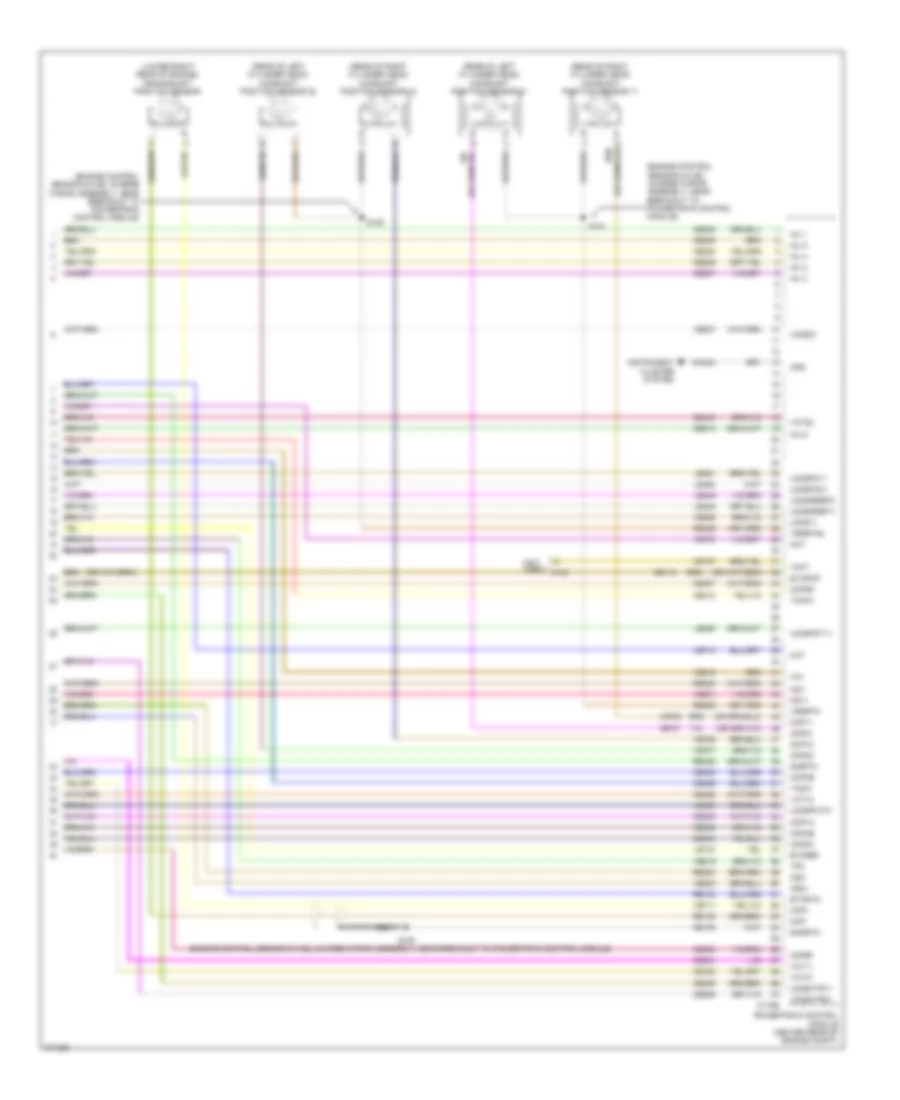3.5L, Engine Performance Wiring Diagram (6 of 6) for Ford Explorer XLT 2012