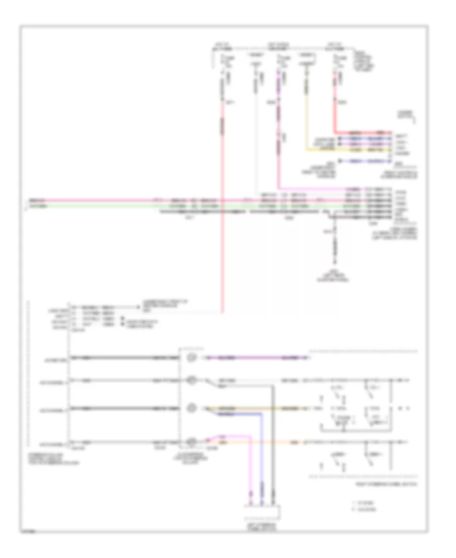SYNC Radio Wiring Diagram with SYNC GEN 2 2 of 2 for Ford Explorer XLT 2012