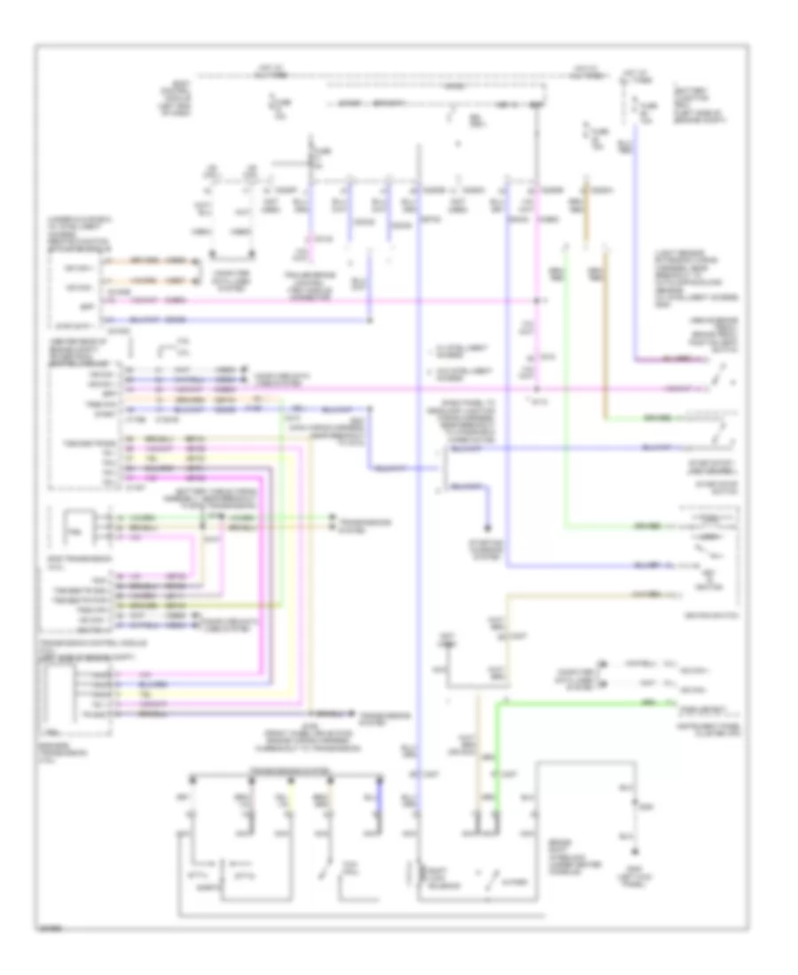 Shift Interlock Wiring Diagram for Ford Explorer XLT 2012