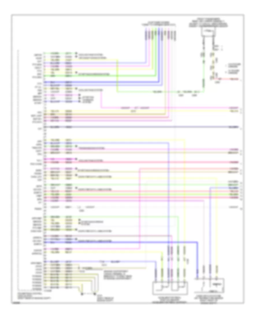 6.7L Turbo Diesel, Engine Performance Wiring Diagram (1 of 7) for Ford F-350 Super Duty Platinum 2013