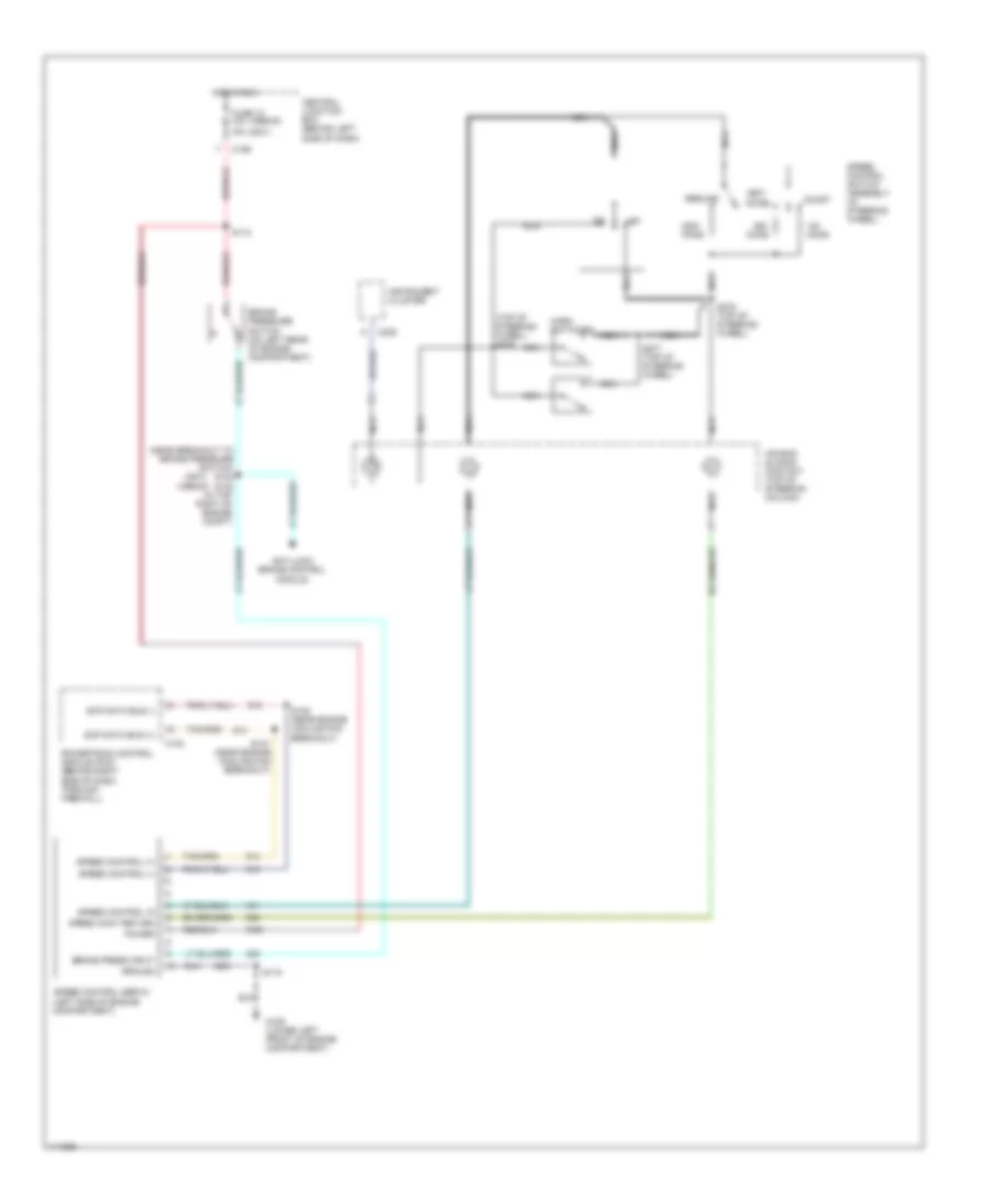 Cruise Control Wiring Diagram for Ford Windstar SEL 1999