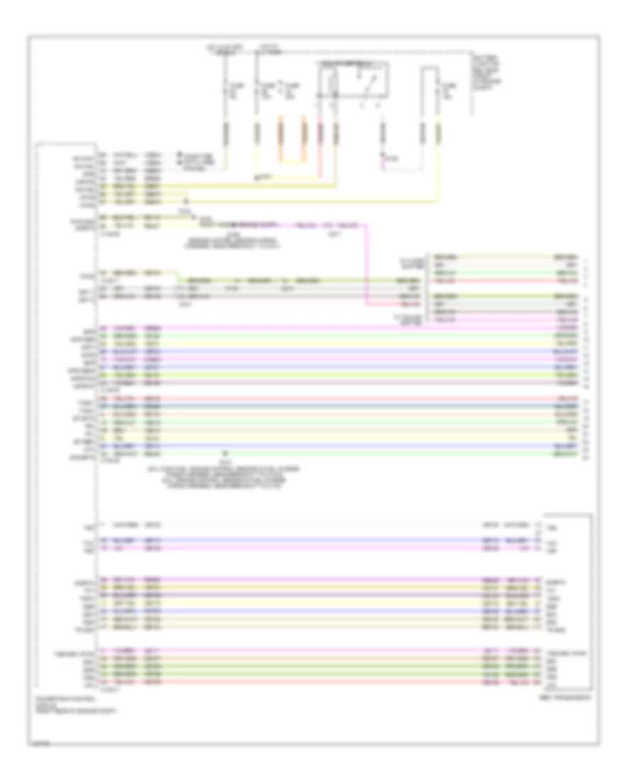 5.0L Flex Fuel, AT Wiring Diagram (1 of 2) for Ford F-150 XLT 2014