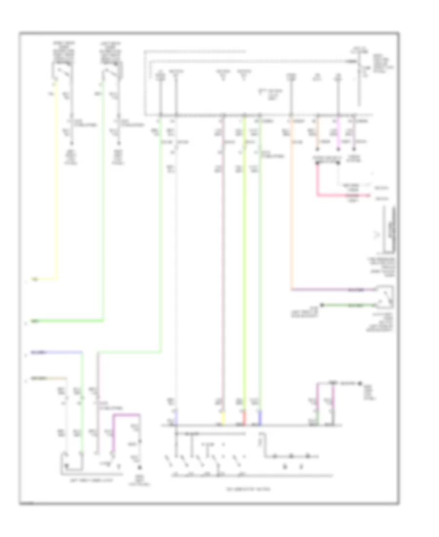 Power Door Locks Wiring Diagram (2 of 2) for Ford F-150 XLT 2014