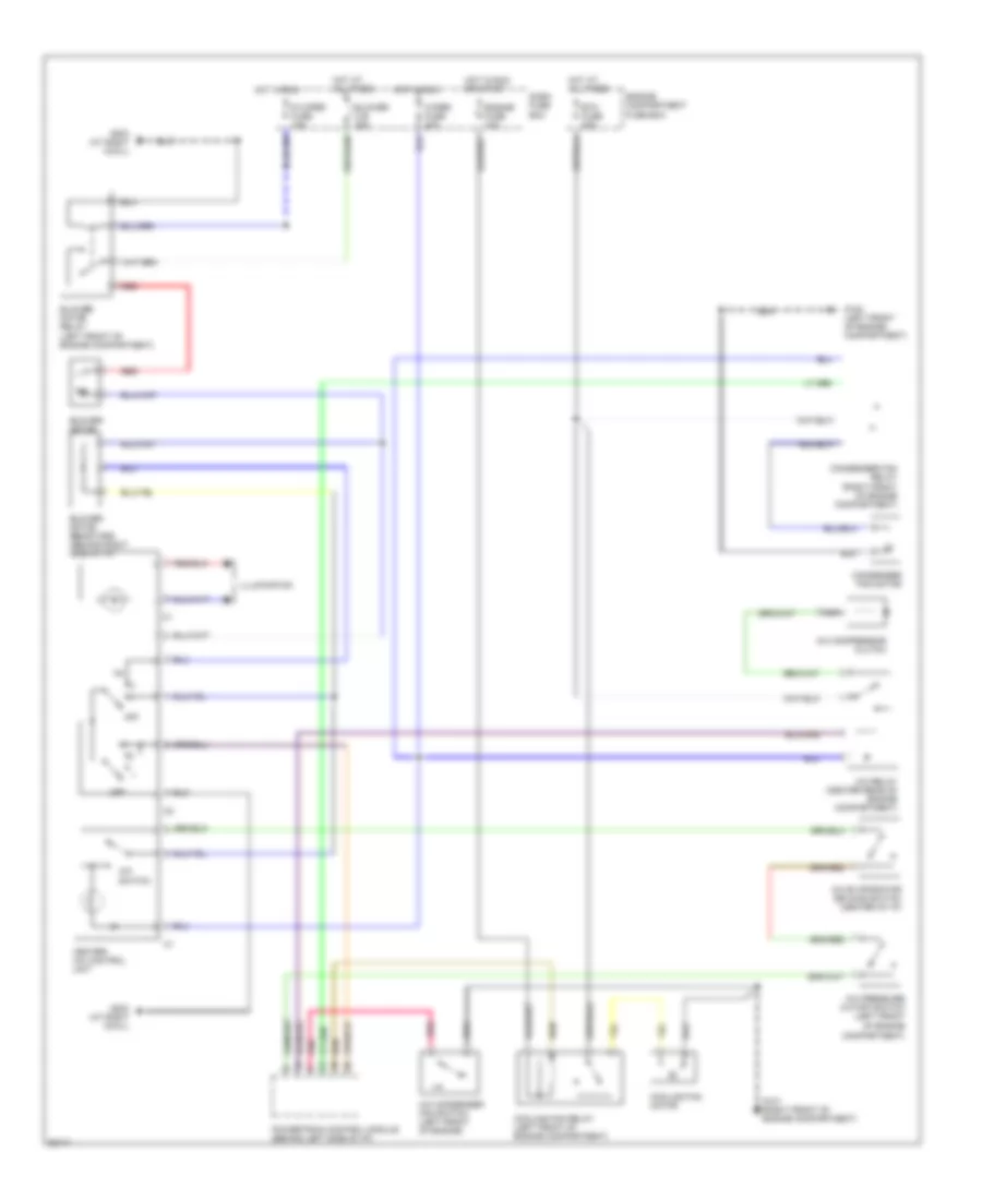 Air Conditioning Wiring Diagrams for Ford Aspire SE 1994